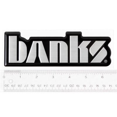 Banks Urocal Large Domed Black &amp; Silver
