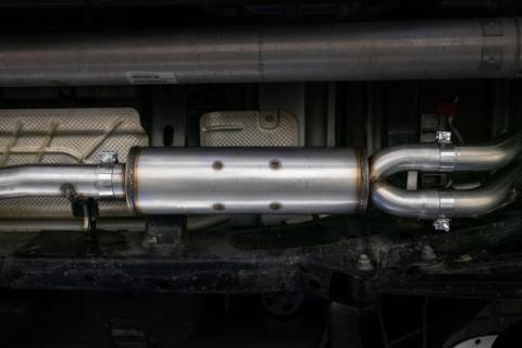 Cat Back Exhaust System Dual Split Rear Aluminized Steel For 19-26 RAM Hemi 1500 5.7L MBRP