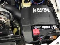 Ram-Air Cold-Air Intake System Dry Filter 99-03 Ford 7.3L Banks Power