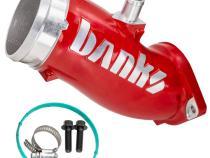 Monster-Ram Turbo Inlet Elbow 17-26 Chevy/GMC 2500/3500 6.6L Duramax L5P Red Powdercoat Banks Power