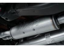 2.5 Inch Cat Back Exhaust System For 19-up Silverado/Sierra 1500 6.2L, 2022 Silverado LTD/ Sierra Limited 6.2L Dual Rear Aluminized Steel MBRP