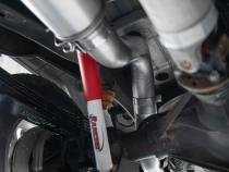 4 Inch Cat Back Exhaust System Single Side Exit 20-Up Silverado/Sierra 2500/3500 HD 6.6L V8 Armor Pro MBRP