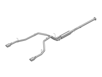Cat Back Exhaust System Dual Split Rear T304 Stainless Steel For 19-26 RAM Hemi 1500 5.7L MBRP