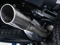 Ford 4 Inch Exhaust Resonator Back Single Side Armor Lite For 17-Up Ford F250/F350 MBRP