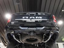 2025-Up Ram 1500 3.0L SST SO Armor Pro 3 inch Cat-back 2.5 Inch Dual Split Rear Exhaust with Carbon Fiber Tips MBRP